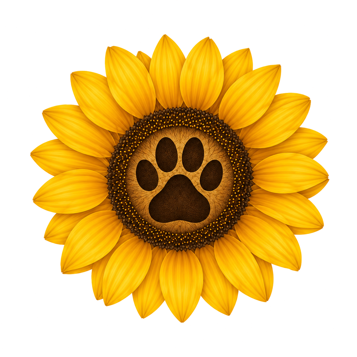 Sunflower Paws logo